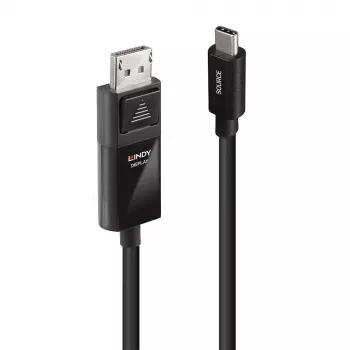 Cable adaptador USB Type-C a DP 8K60 Lindy 1 m