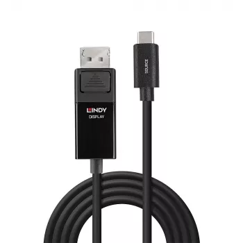 Cable adaptador USB Type-C a DP 8K60 Lindy 1 m