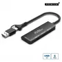 Hub de interfaz Microconnect UC0070-5G-USB-C-4IN1-C