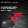 Extensión activa USB 2.0 Pro Hub Lindy 8 m