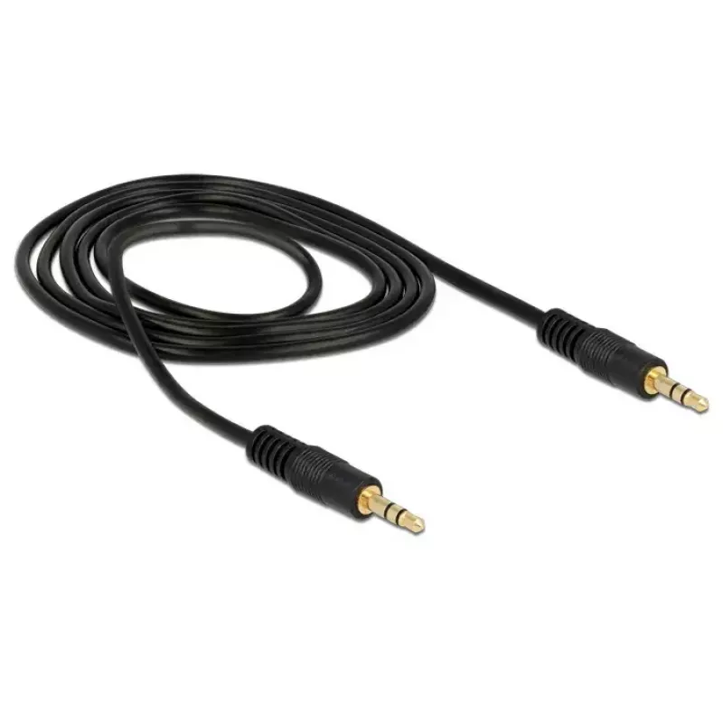 DeLOCK cable de audio 1 m 3,5 mm conector macho/conector macho