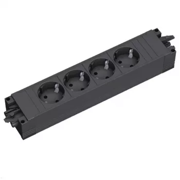 Regleta de enchufes Bachmann STEP BASE 4 tomas con GST18 4 salidas AC 250V 16A