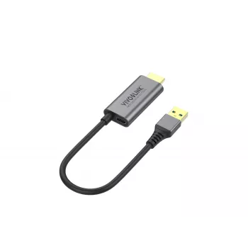Adaptador VivoLink HDMI y USB-A a USB-C PROADHDMI compatible con resolución 4K