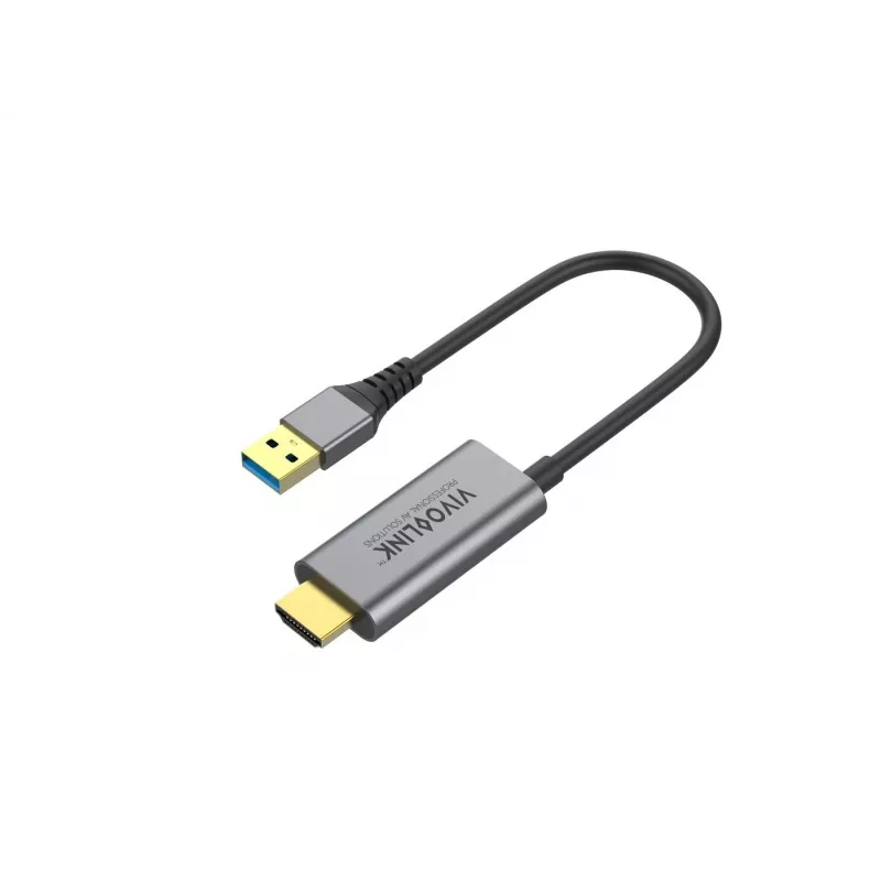 Adaptador VivoLink HDMI y USB-A a USB-C PROADHDMI compatible con resolución 4K
