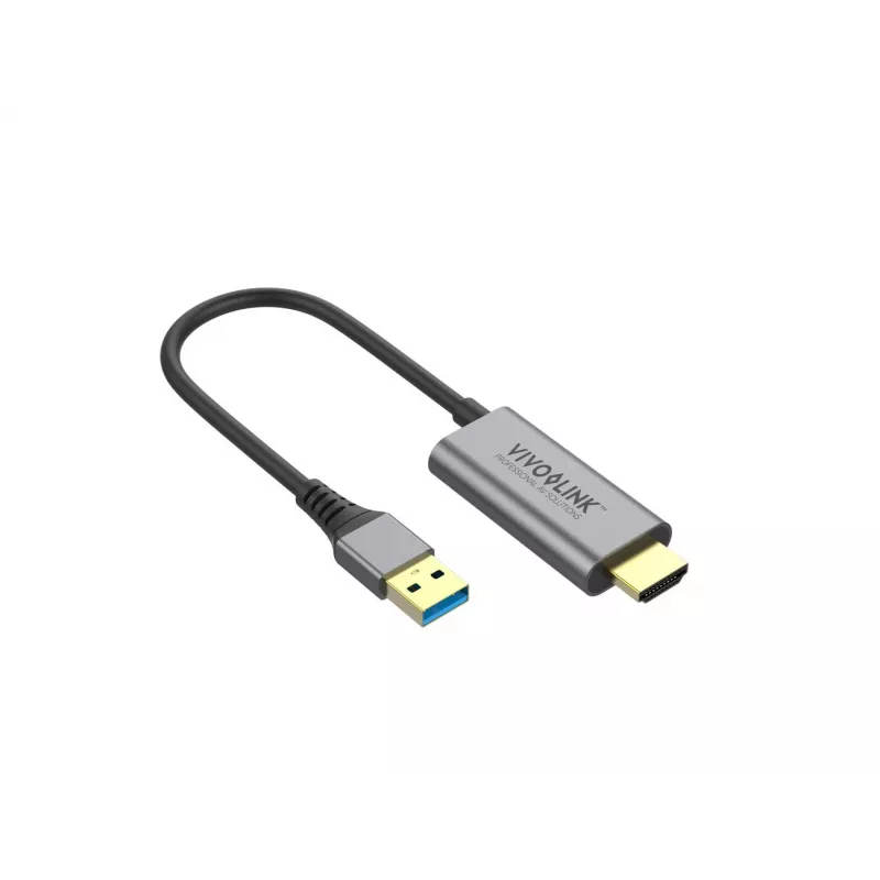 Adaptador VivoLink HDMI y USB-A a USB-C PROADHDMI compatible con resolución 4K