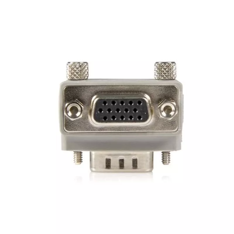 StarTech.com adaptador de cable VGA a VGA en ángulo recto tipo 1 – conector macho/conector hembra
