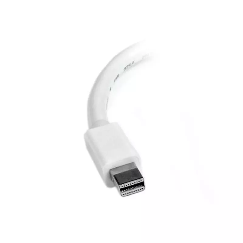 StarTech.com MDP2HDW adaptador de Mini DisplayPort a HDMI, pasivo, 1920x1200, paso de audio, compatible con Thunderbolt, 17 cm, blanco