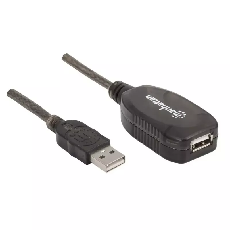 Cable alargador USB-A a USB-A Manhattan 150958