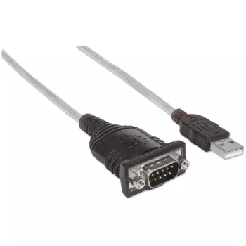 Cable convertidor USB-A a serie Manhattan 205153