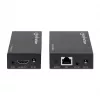 Manhattan kit extensor HDMI 1080p sobre Ethernet, hasta 50 m con un cable Cat6, módulos Tx y Rx, compatibilidad con IR, tres años de garantía