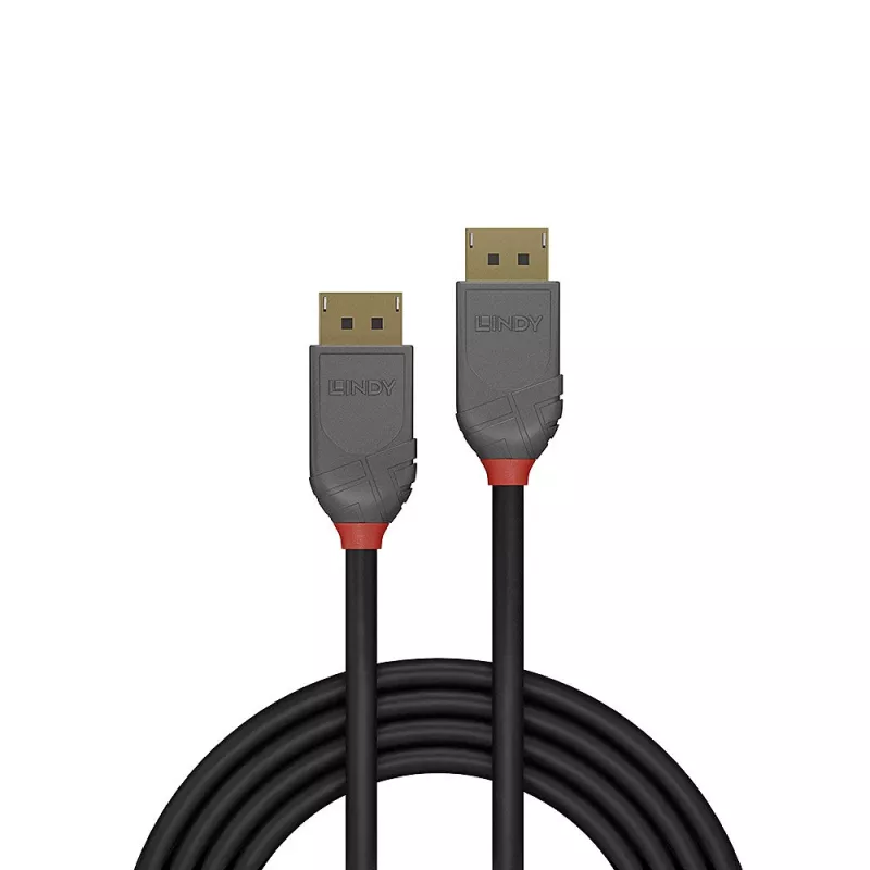 Cable DisplayPort 1.1 Lindy 15 m, Anthra Line