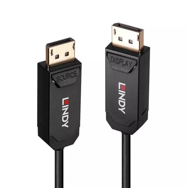 Cable DP 2.0 UBHR10 híbrido de fibra óptica Lindy 40 m