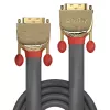 Cable DVI-D Dual Link Lindy 15 m, Gold Line