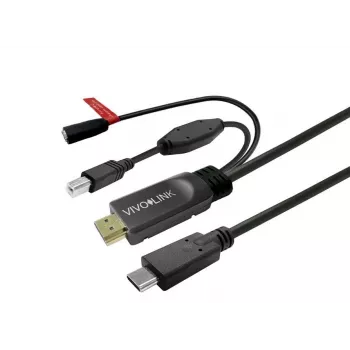 Cable USB Vivolink PROUSBCHDMIUSBB5-CHARGE 5 m carga de alta velocidad