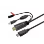 Cable USB Vivolink PROUSBCHDMIUSBB7.5-CHARGE 7,5 m para carga y transferencia de datos