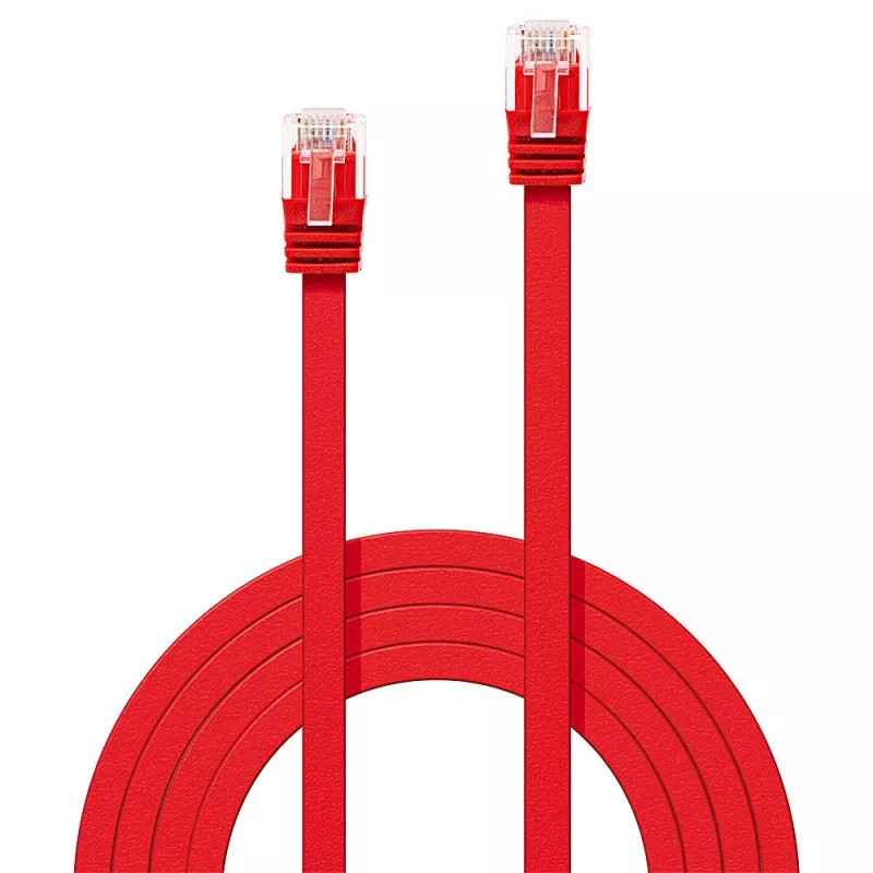 Lindy 47513 Cable de red rojo 3 m Cat6 U/UTP (UTP)