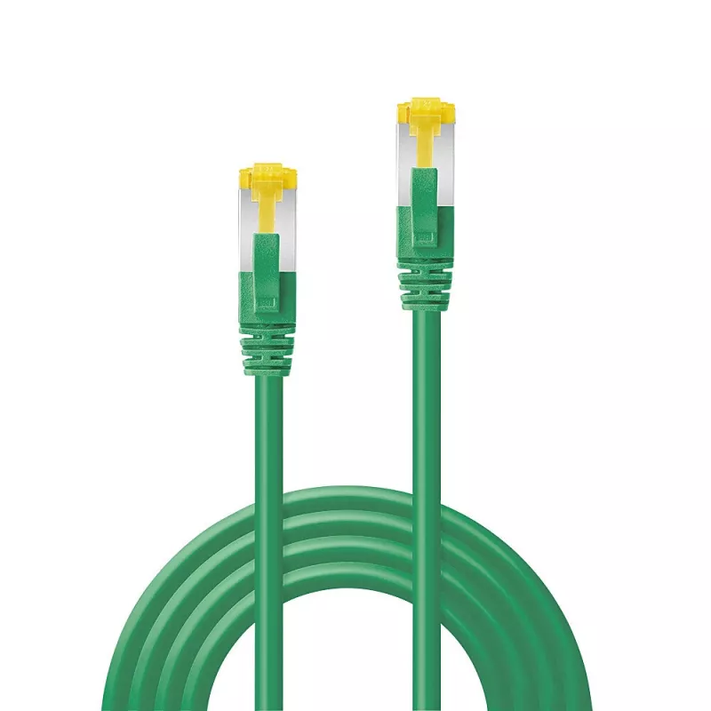 Cable de red Lindy 10 m RJ45 S/FTP Cat7 verde