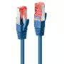 Lindy 47720 Cable de red azul 3 m Cat6 S/FTP (S-STP)