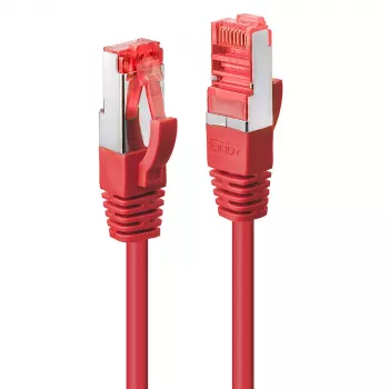 Lindy 47730 Cable de red rojo 0,3 m Cat6 S/FTP (S-STP)