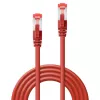 Lindy 47730 Cable de red rojo 0,3 m Cat6 S/FTP (S-STP)