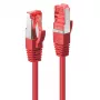 Lindy 47736 Cable de red rojo 5 m Cat6 S/FTP (S-STP)