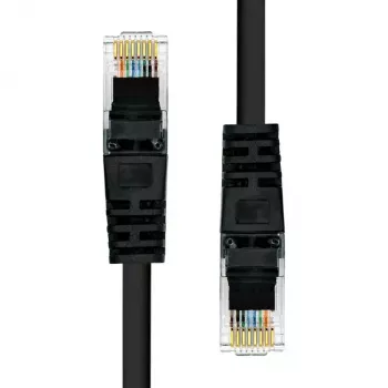 Cable de red ProXtend CAT5e U/UTP CCA PVC negro 7M RJ-45 macho/macho