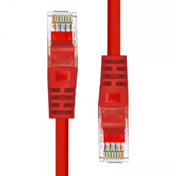Cable de red ProXtend CAT5e U/UTP CCA PVC rojo 7M RJ-45