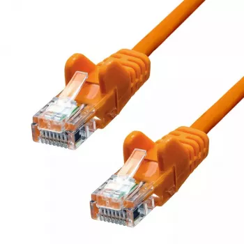 Cable de red ProXtend CAT5e U/UTP CCA PVC naranja 3M RJ-45 conector macho/conector macho