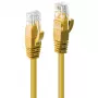 Cable de red Lindy 3m Cat.6 U/UTP, amarillo