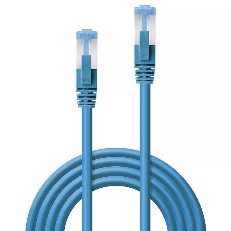 Cable de red Lindy 47150 azul 3 m Cat6a S/FTP (S-STP)