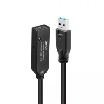 Lindy 10m USB 3.0 Active Extension Type A a C