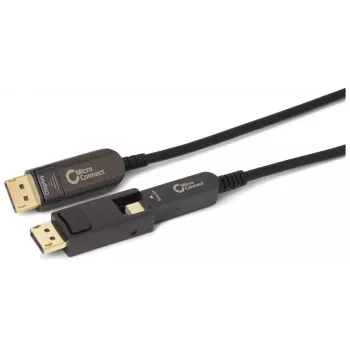 Cable DisplayPort Microconnect DP-MMG-5000MBV1.4OP 50 m negro