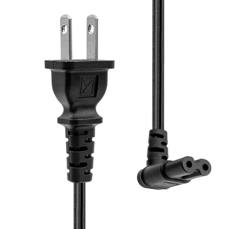 Cable de alimentación ProXtend Type-A a conector C7 en ángulo negro 2 m 125 V 15 A