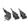 Lindy 30048 cable de alimentación negro CEE7/14