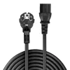 Lindy 30334 cable de alimentación negro 0,7 m conector de red Type-A IEC C13