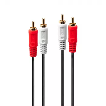 Cable de audio 2xRCA estéreo Lindy 35661
