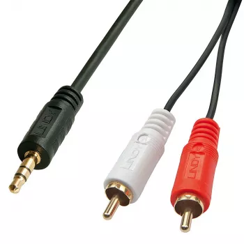 Cable RCA a 3,5 mm Premium Lindy 10 m