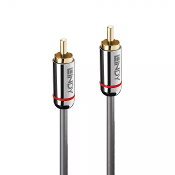Cable de audio RCA digital Lindy 2 m, Cromo Line