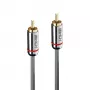 Cable de audio RCA digital Lindy 2 m, Cromo Line