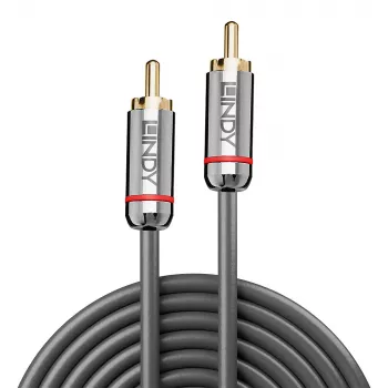 Cable de audio RCA digital Lindy 2 m, Cromo Line