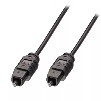 Cable óptico digital TosLink SPDIF Lindy 0,5 m