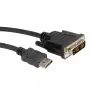 Cable DVI ROLINE DVI (18+1) macho - HDMI macho 2 m