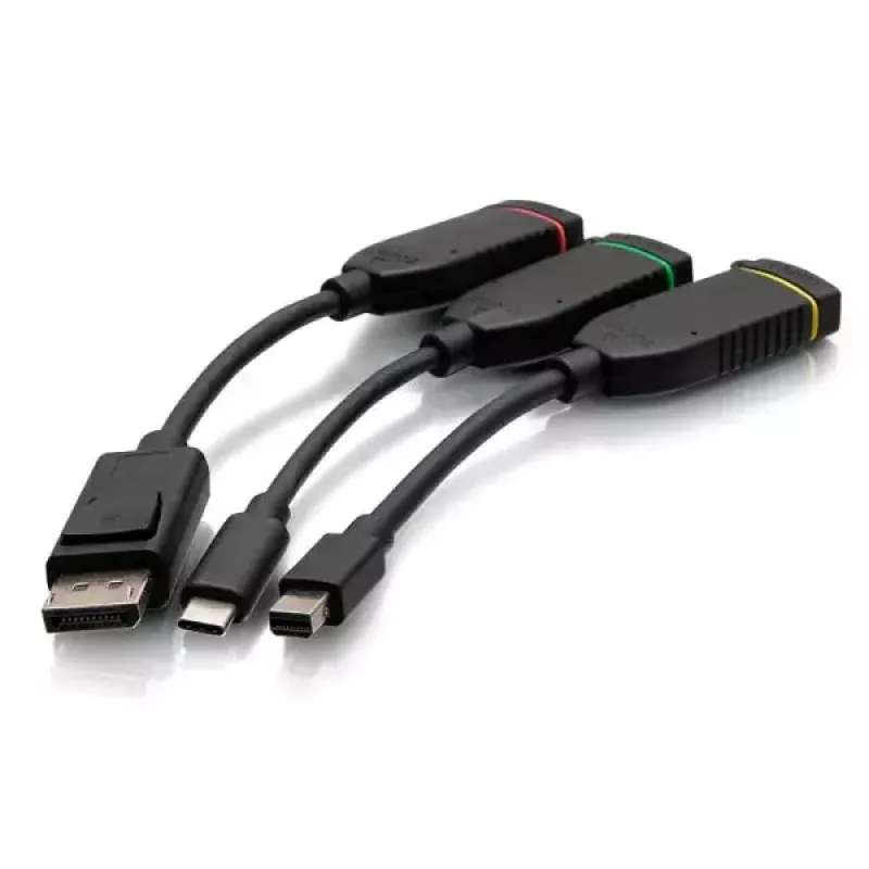Adaptador dongle HDMI 4K universal C2G anillo Mini DisplayPort DisplayPort USB-C