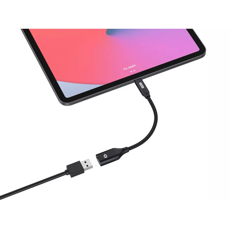 Adaptador OTG Conceptronic ABBY18B USB 3.2 Gen 2 a USB-A