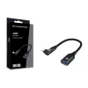 Adaptador OTG Conceptronic ABBY19B USB 3.2 Gen 2 acodado 90° a USB-A
