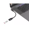 Adaptador OTG Conceptronic ABBY19B USB 3.2 Gen 2 acodado 90° a USB-A