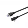 Vivolink PROUSBCAMM2A Cable de USB-A a USB-C, USB 3.2, acodado, 2 m