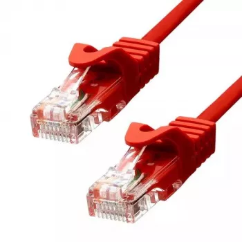 Cable Ethernet ProXtend CAT5e RJ-45 7 m Rojo