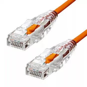 Cable Ethernet ProXtend Ultra Slim CAT6 RJ-45 4M naranja