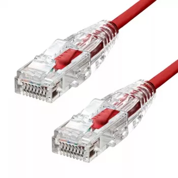 Cable Ethernet ProXtend Ultra Slim CAT6 RJ-45 4M rojo